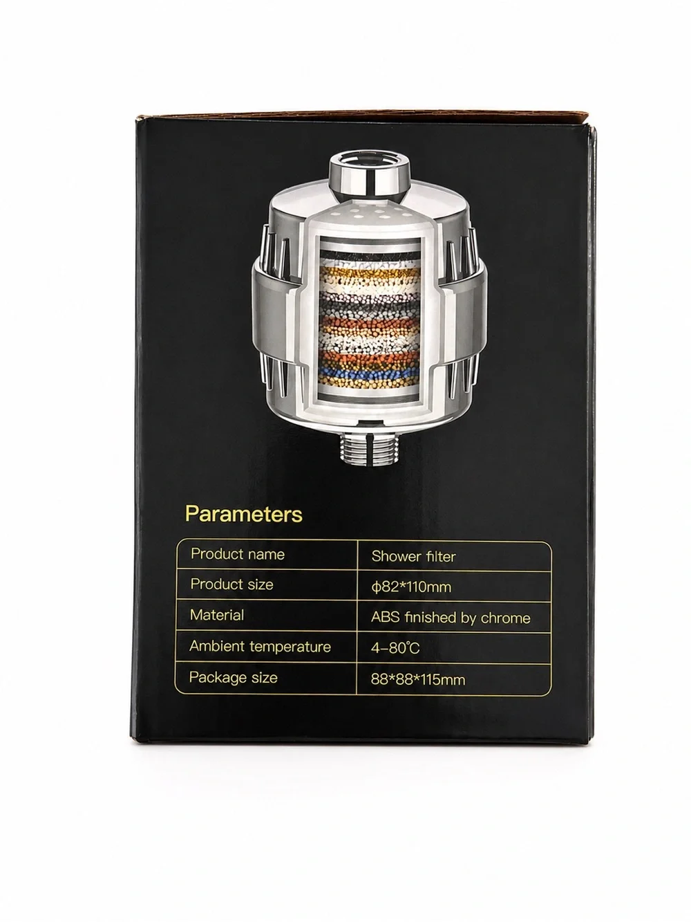 Universal Shower Filter - Chrome